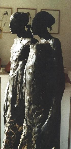 sculpture terre cuite oeuvre unique